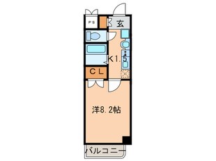 プログレッソ鶴舞の物件間取画像